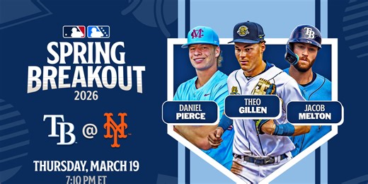 What you need to know for Rays' Spring Breakout game (7:10 p.m. ET)