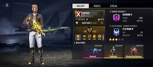 Amitbhai's Free Fire ID number, stats, K/D ratio, and more