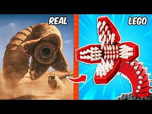 Bau eines gigantischen LEGO-Sandwurm – Die ultimative mythische Kreatur! AM Bricks DE