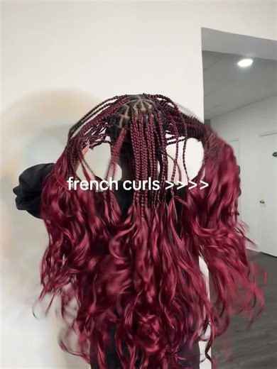 Stylish French Curl Braids You Must Try