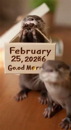 Meet the Adorable Baby Otters! 🦦 A Morning Surprise Unveiled!