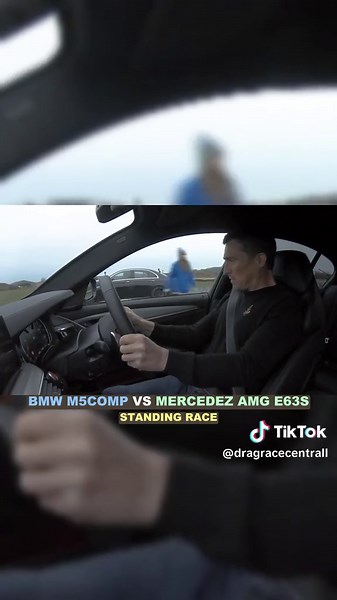 BMW M5 COMP VS MERCEDEZ AMG E63S | STANDING RACE #car #race #bmw #mercedezbenz #amg #tiktok #tt #fyp #foryou #foryoupage #racing