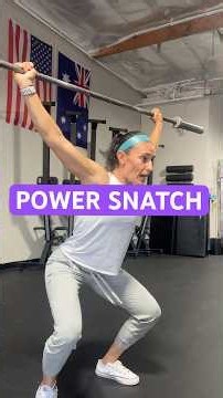 Power snatch technique! #crossfit #powersnatch #workouttutorial