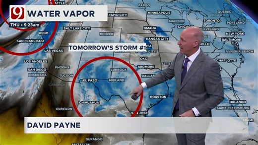 David Payne's Thursday evening forecast