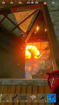 It was an offline raid… until they woke up 😂#rust #rustgame #rustreels #raid #online