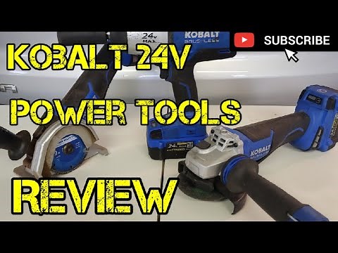 Kobalt 24V Power Tools Review