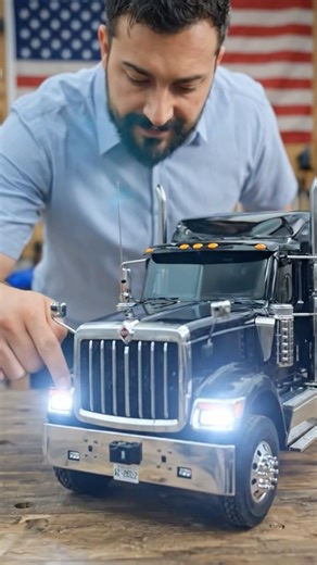 Remote Control Truck Test in Workshop | Realistic RC Truck Demo 🚚