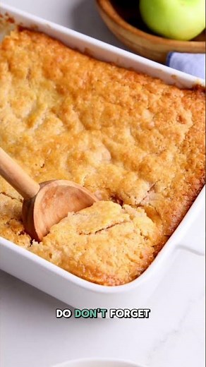 Perfect Apple Cobbler Recipe #fallrecipe #falldesserts #applecobbler