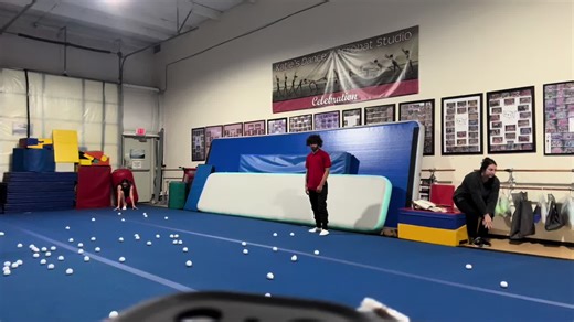 Hungry hungry hippo, dance studio version. #fyp 🦛😂