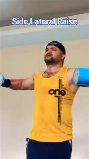 Side Lateral Raise#youtubeshorts #love #gym #motivation #funny #trending #hindisong#fyp #gymworkout