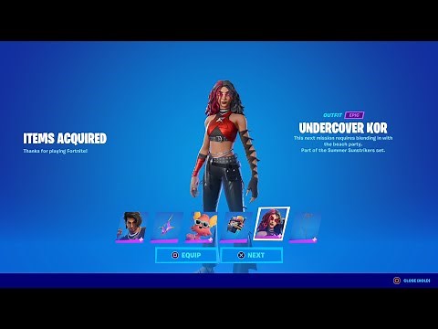 HOW TO GET NEW UNDERCOVER KOR SKIN IN FORTNITE!