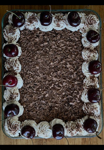 Black Forest Tiramisu Recipe