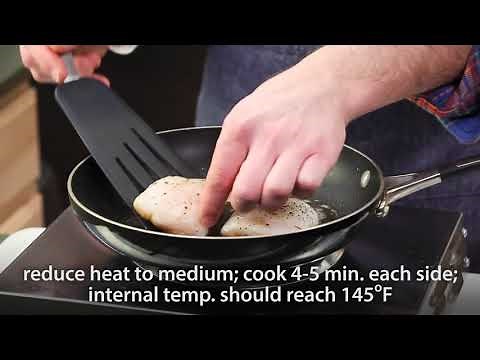 Pan-Seared Cod & Sautéed Vegetables with Lemon-Butter