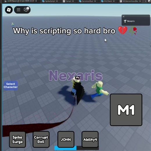 Unexpected Scripting Errors in Roblox Studio