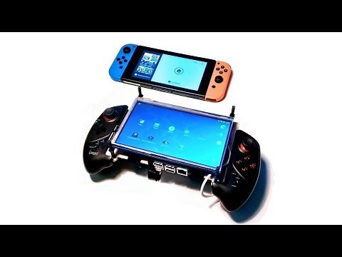 Raspberry Pi Nintendo Pi Switch - Ghetto Pi boy - DIY Nintendo Switch - Running Emteria OS Part 1