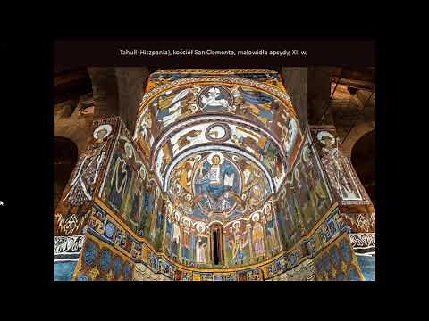 Sztuka romańska, malarstwo i rzeźba