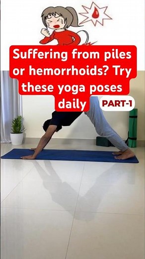 Yoga for Piles Relief – Part [1] | Hemorrhoids & Constipation