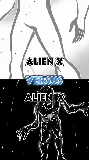 alien x vs alien x #ben10classic #ben10alienforce #carnitrix #1vs1