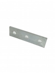 [Hot Item] Galvanized 3 Hole Splice Plate Metal Flat Bracket Strut Channel Fitting