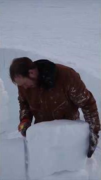 Building A Real Igloo