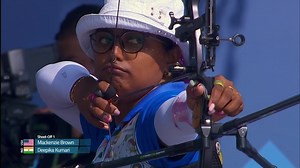 🥇🥇🥇 The third stage win of her career and Deepika Kumari is going to her eighth Hyundai Archery World Cup Final! 👏🏆🏹 #ArcheryWorldCup | World Archery