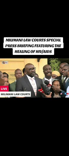 Milimani Law Courts: HIV/AIDS Healing Case & Press Briefing