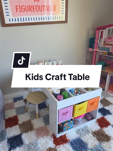 Ultimate Playroom Addition: Functional Craft Table for Kids