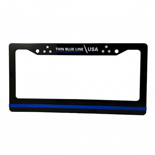 License Plate Frame - Thin Blue Line