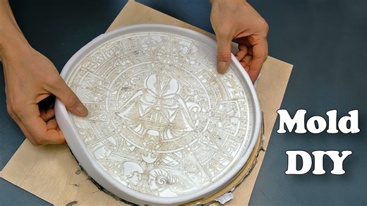 Making a large Star Wars silicone mold DIY