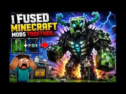 I Fused Minecraft Mobs Together…😱