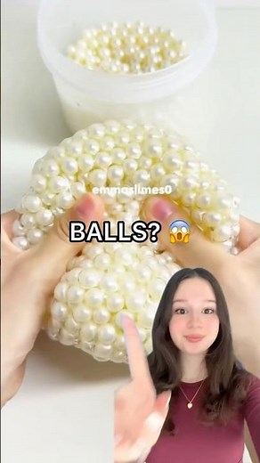 Making PEARL CRUNCHY STRESS BALLS! 😱😳🫧 *satisfying squishy asmr*