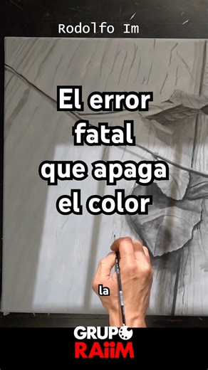 El error fatal que apaga el color #tecnicasdepintura #tipsdearte #aprenderapintar #mezcladecolores