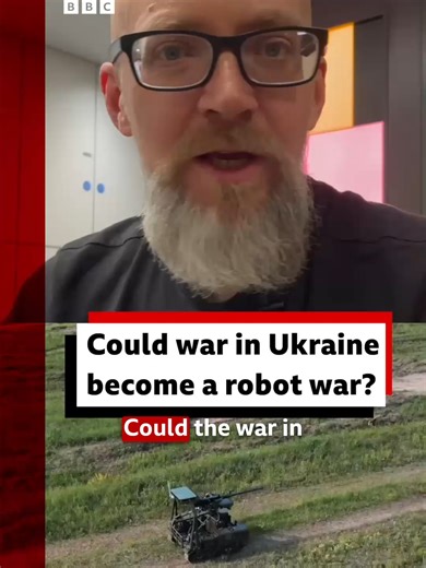 Ukrainian and Russian killer robots are even said to have clashed without humans being present at the site of the battle. #Ukraine #Russia #War #AI #BBCNews