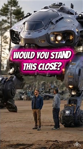 Black Giant Robot Driving Demonstration at the January Showcase