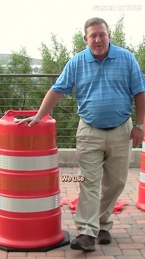 10 years later and the same holds true - only the best polyethylene resins and UV inhibitors go in our channelizer drums. This prevents the channelizer drums from fading, cracking, or breaking giving them a longer life and more value to our customers. #ThrowbackThursday to 2015 with the one and only Scott Ryan showcasing the channelizer drums. #highwaysafety #roadsafety #trafficsafety #workzone #roadwork #trafficcontrol #channelizerdrum #bos #reelschallengereelschallenge #reels | TrafFix Devices