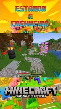 ➡️ I built a road and a waterfall in Minecraft Java. 🐉 #minecraft