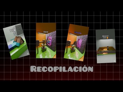 Shorts minecraft 3D (parte 1) #3dart #3danimation