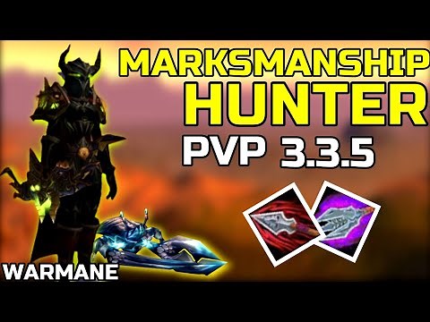 MM HUNTER PVP 3.3.5 - BEGINNER GUIDE WARMANE WOTLK Classic (Talents,Spells,Tips,Rotation) 2022