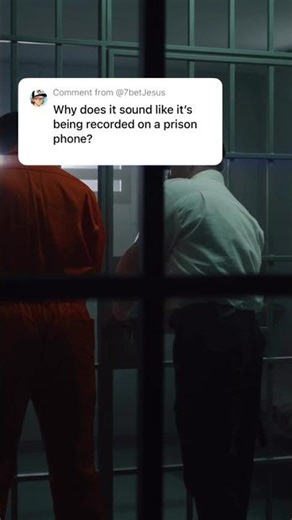 Prison phones don’t make the best microphones