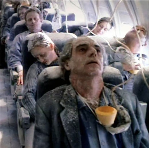 Infamous Boundaries on Instagram: "On August 14, 2005, the world witnessed one of aviation’s most haunting tragedies when Helios Airways Flight 522 left Cyprus for Prague and slowly turned into what would later be called a ghost aircraft. Because the pressurization system had not been set correctly, everyone on board—pilots, crew, and passengers—was gradually overcome by hypoxia, slipping into confusion and then unconsciousness as the cabin lost oxygen. The plane continued flying silently on aut