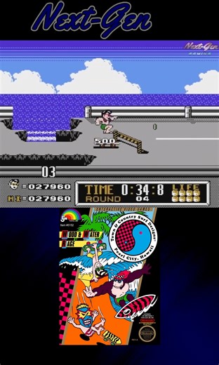 T&C Surf Designs: Wood & Water Rage | NES | 1988 #videogames #gamingcommunity #gaming #retrogaming #retro #nintendo | Next-Gen Gaming