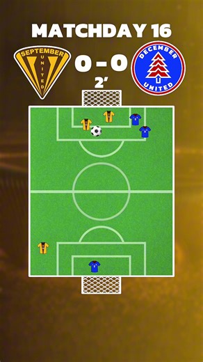 SEPTEMBER VS DECEMBER | MATCHDAY 16 #monthleague #football #soccer #september #december