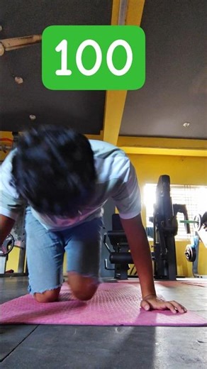 100 Pushup Challenge🤝 #experiment #minivlog #shorts