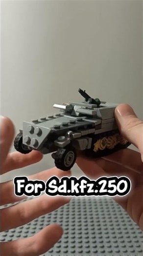 The most amazing lego half-track #lego #automobile #instruction #ww2 #лего #manual #history #moc