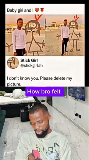 Bro can't even have a stick girlfriend. #funny #relatable #shortsfeed