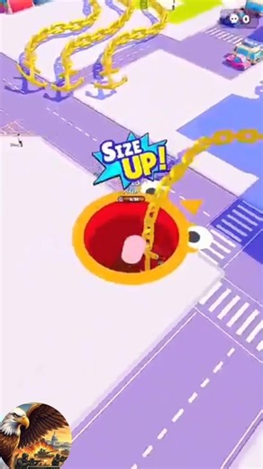 Hole.io Gameplay 🔥 2 Million Views Challenge 🚀 #shorts #viral #gaming