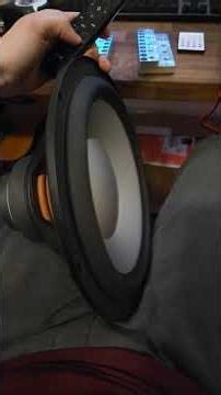 Infinity Entra Sub Two 12" playing free air at full xmax 23-39hz