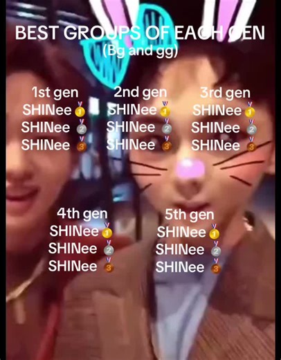 Shinee best bg shinee best gg #shinee #shineeworld #2ndgen #kpop #fyp