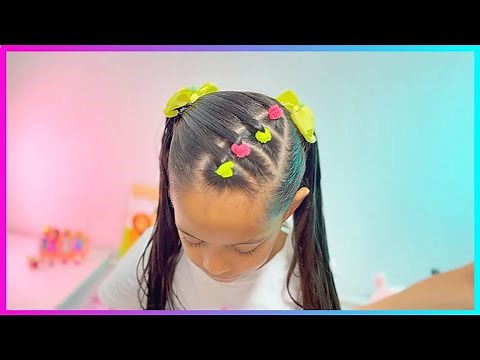 PENTEADO FÁCIL PARA MENINAS: como fazer um lindo penteado infantil com maria chiquinha