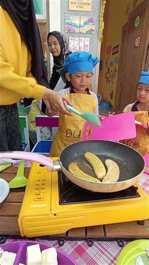 Cooking Class #27 di sekolah TK BLS #brilianleaderschool #short